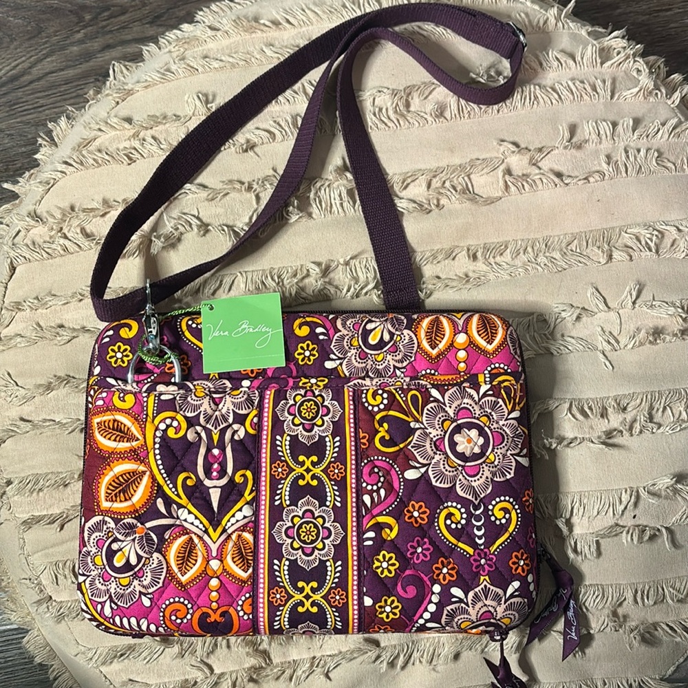 Vera Bradley hard shell iPad/small laptop case